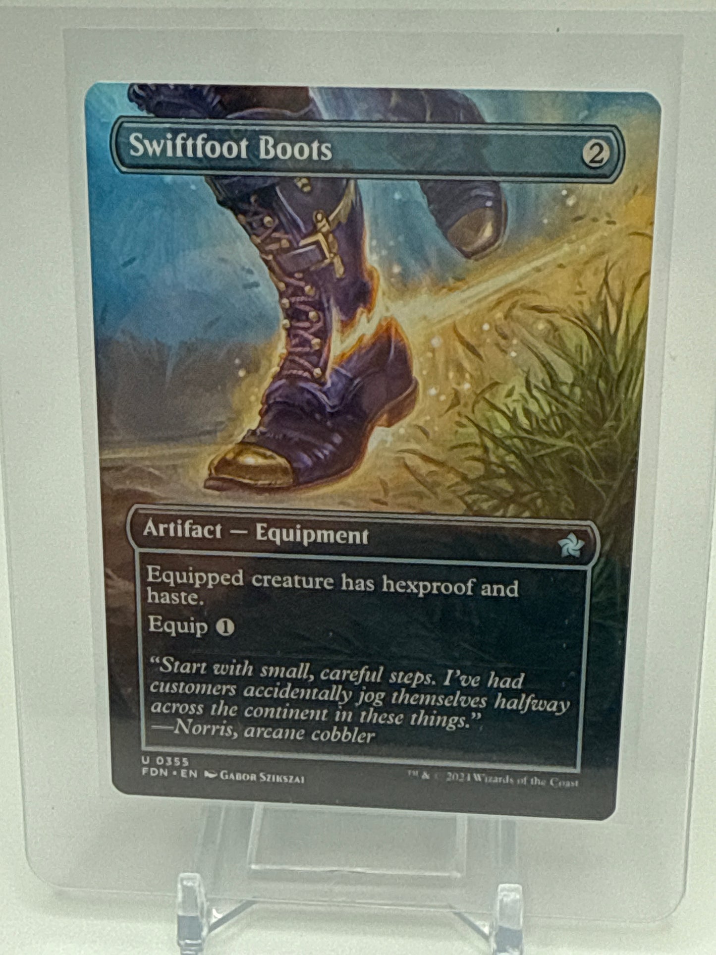 Swiftfoot Boots 0355 Magic The Gathering Foundations