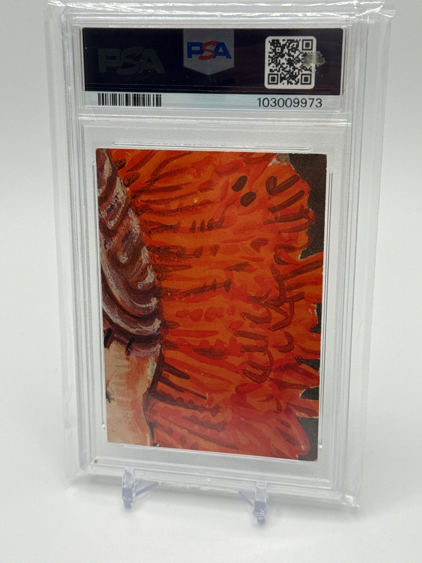 FARRAH FOSSIL - GARBAGE PAIL KIDS STICKERS #88b 1986 SERIES 3 PSA 6