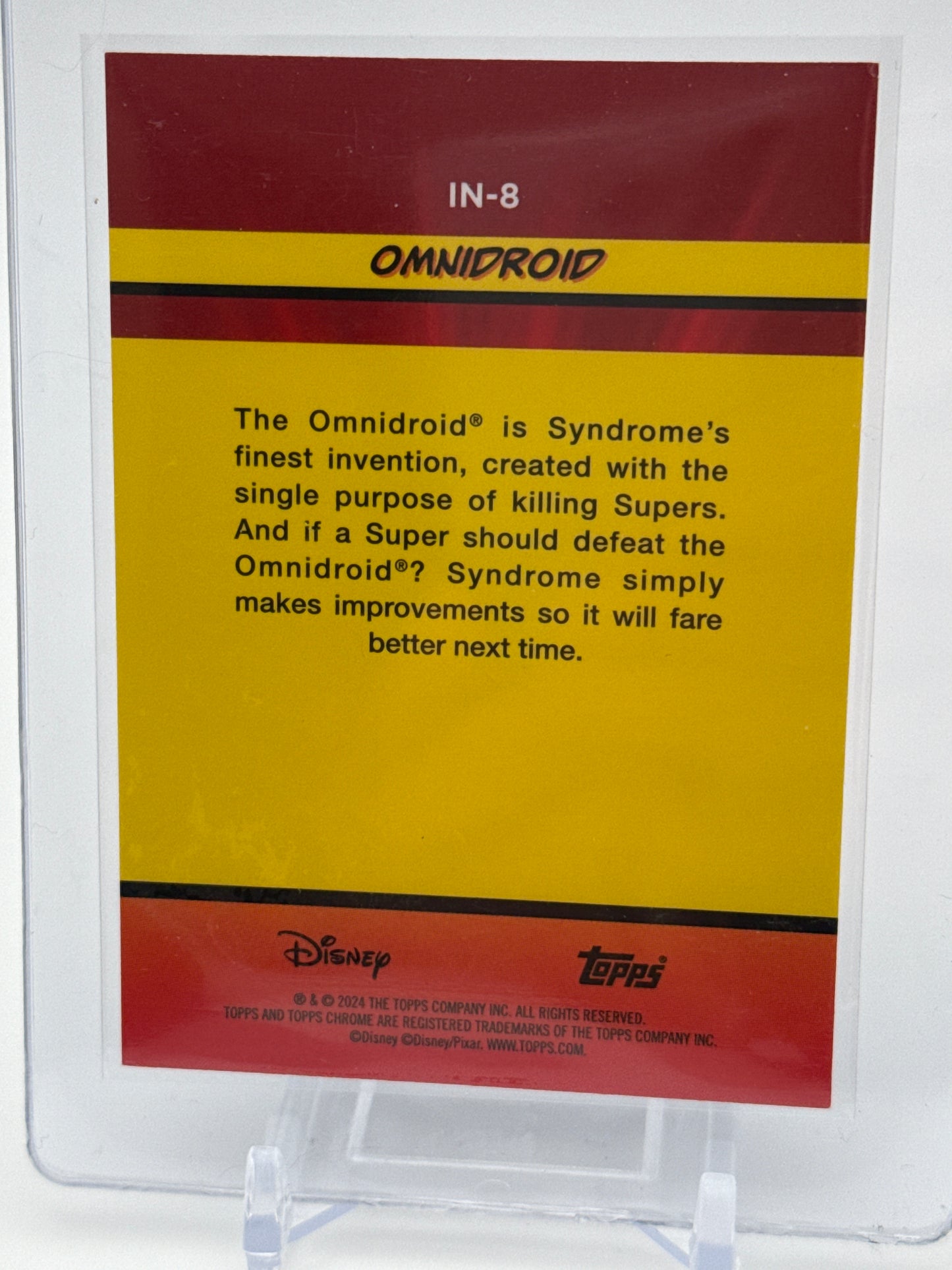 2024 Topps Chrome Disney - Omnidroid