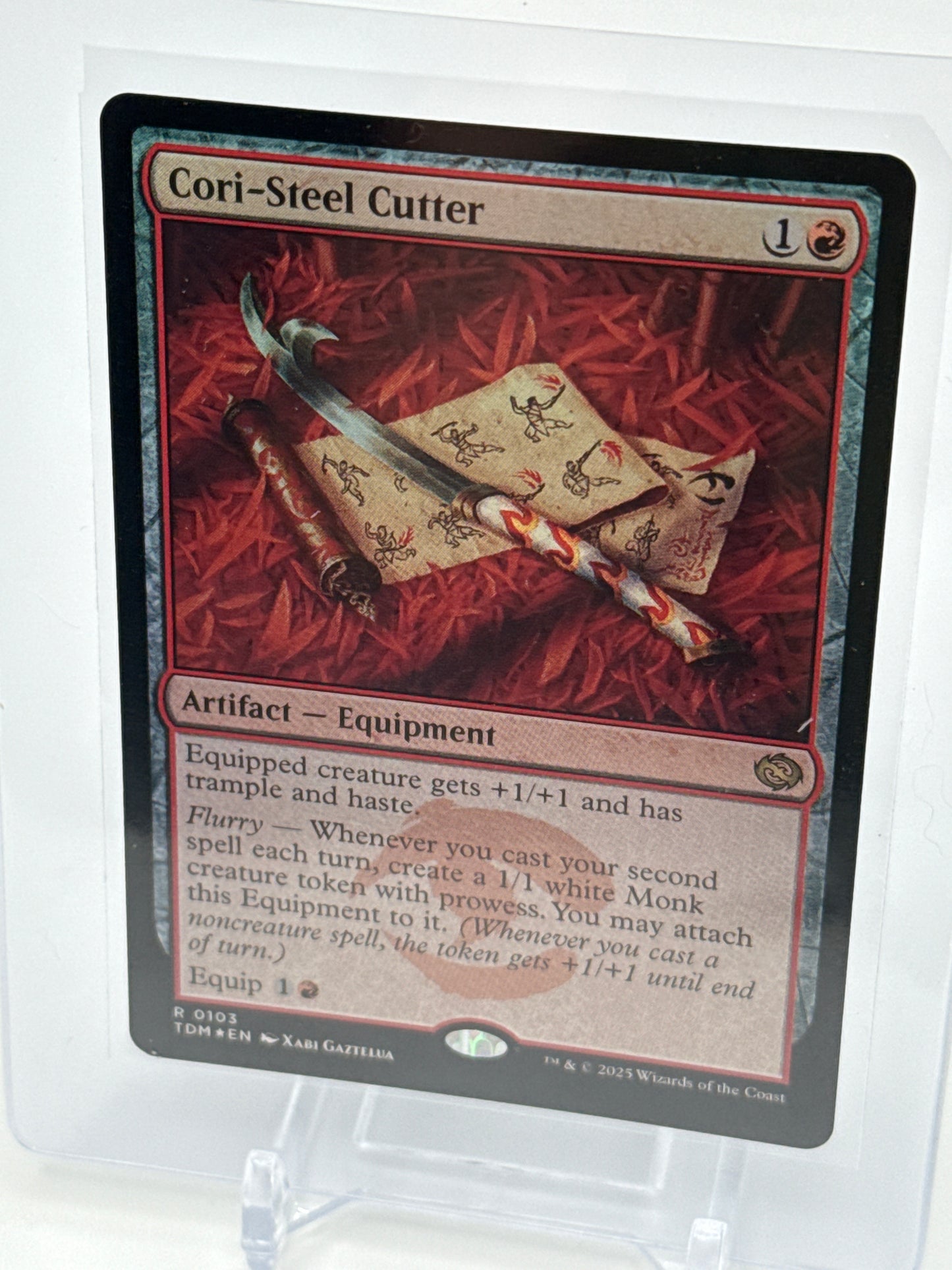 Cori-Steel Cutter 0103 Magic the Gathering Tarkir Dragonstorm **Foil**