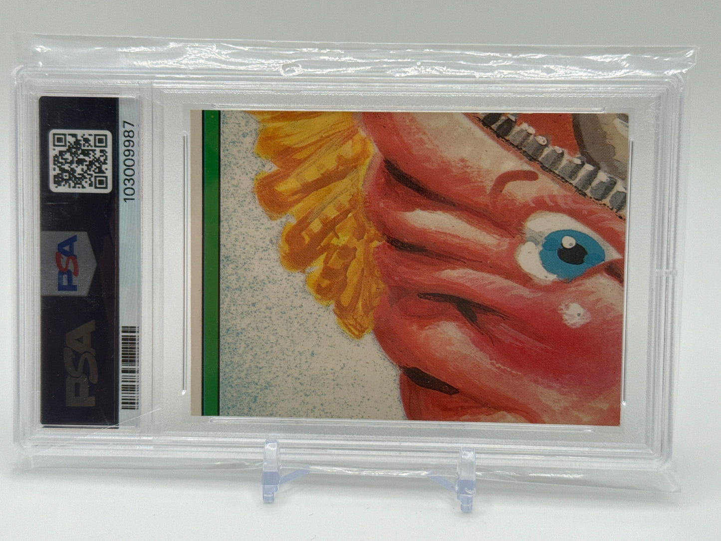 NAILED NEIL - GARBAGE PAIL KIDS STICKERS #155b 1986 SERIES 4 PSA 7