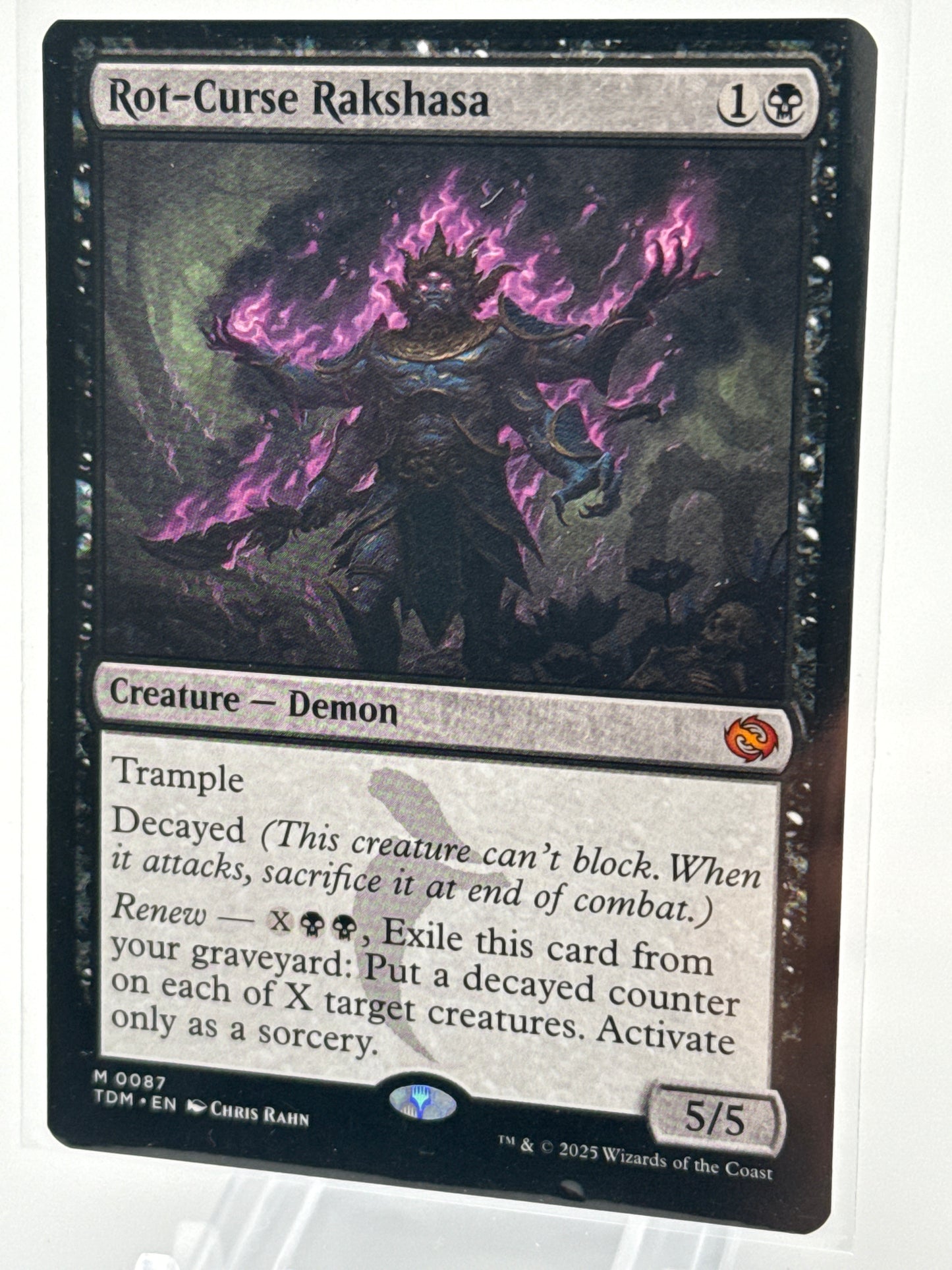 Rot-Curse Rakshasa 0087 - Magic the Gathering Tarkir Dragonstorm