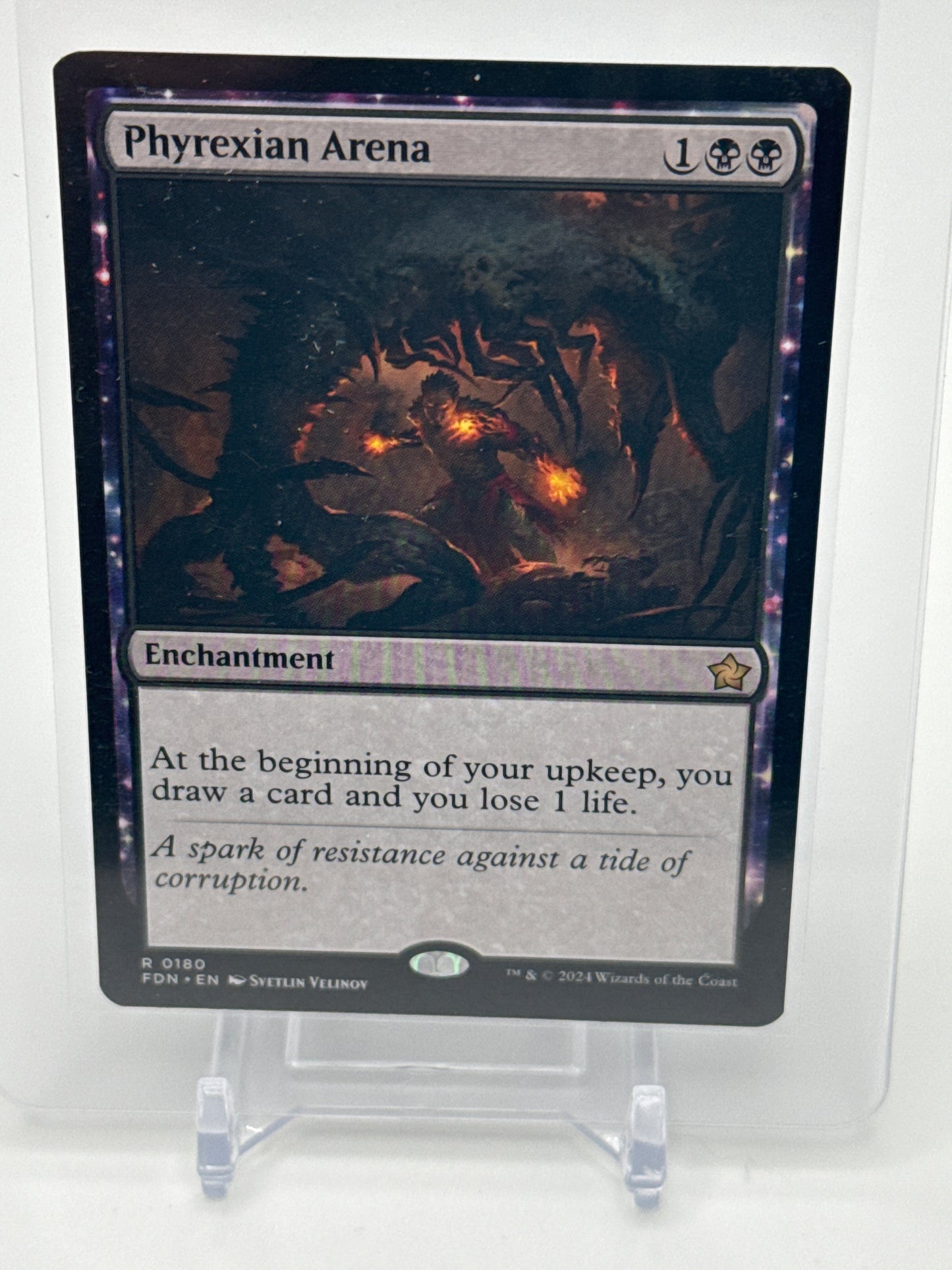 Phyrexian Arena 0180 Magic The Gathering Foundations