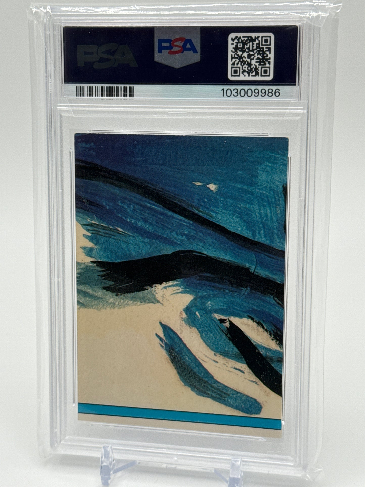 WARMIN' NORMAN - GARBAGE PAIL KIDS STICKERS #115a 1986 SERIES 3 PSA 6