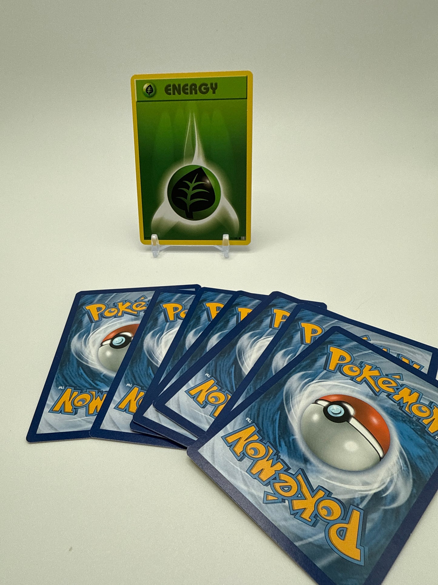 Pokemon Card - Green Energy Set (9 Cards) 91/108