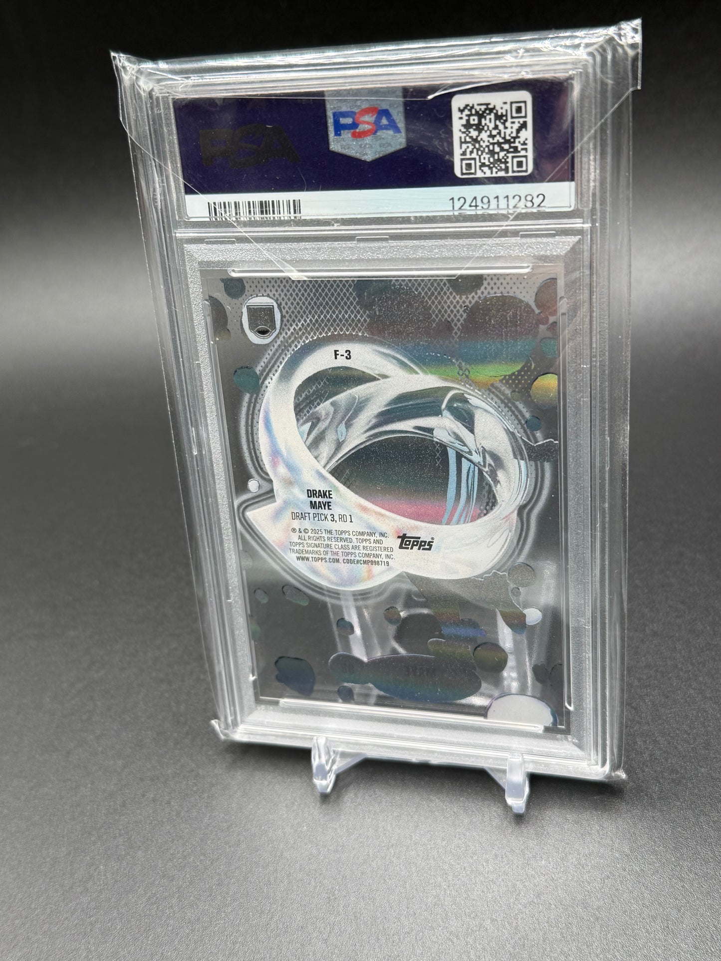 2024 Topps Signature Class Fluidity - Drake Maye #F3 PSA 10