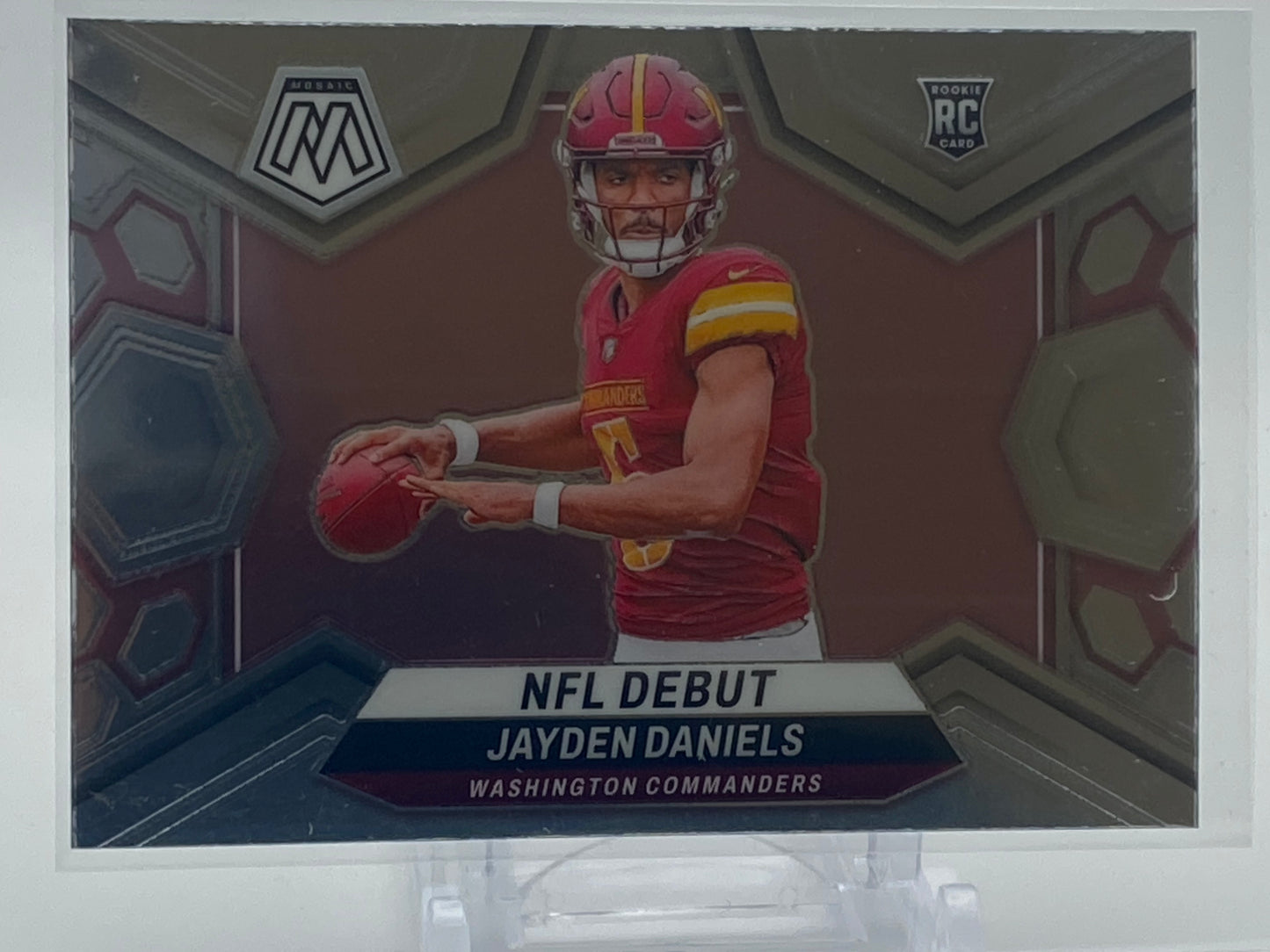 Jayden Daniels 2024 #272 Panini Mosaic - Rookie NFL Debut Card