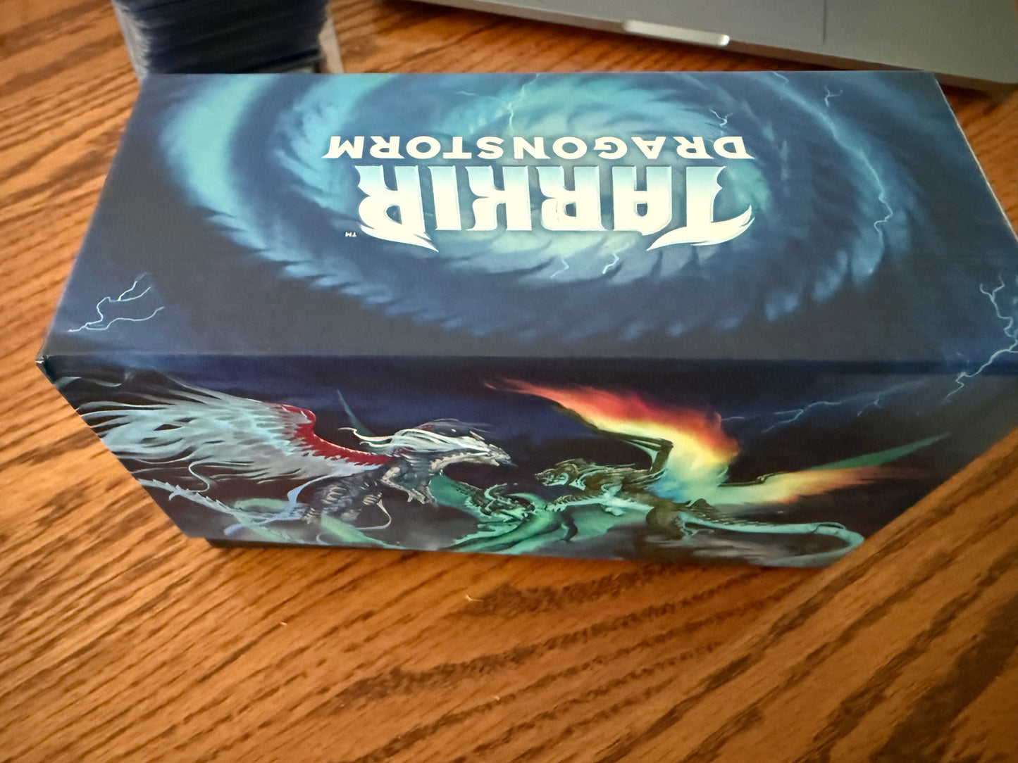 Tarkir Dragonstorm Magic the Gathering Empty Card Deck Box