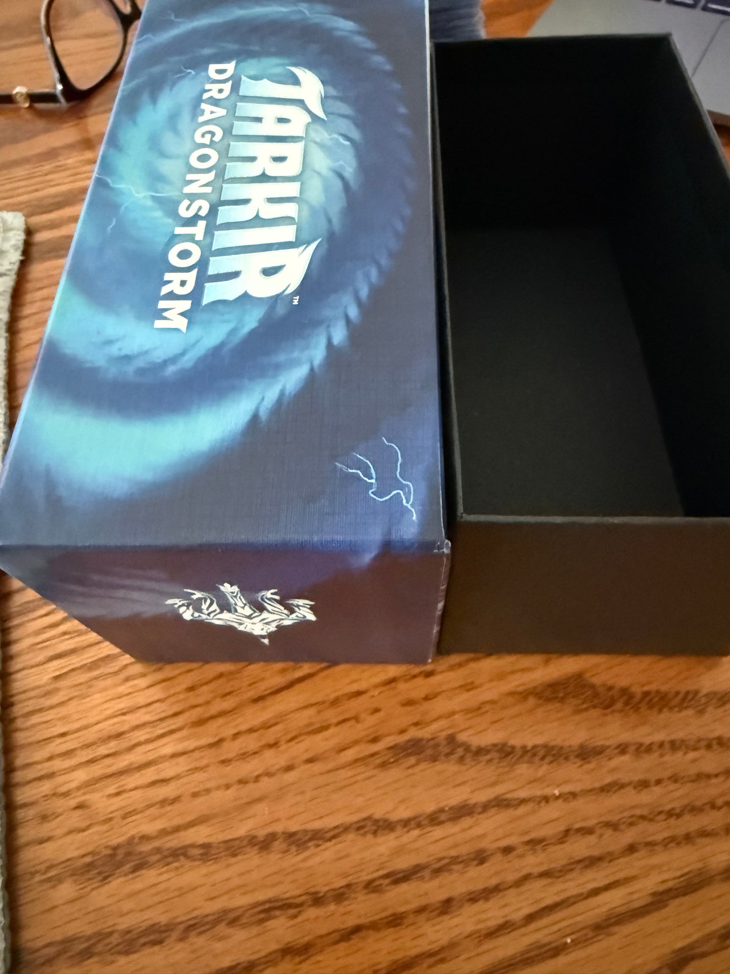 Tarkir Dragonstorm Magic the Gathering Empty Card Deck Box
