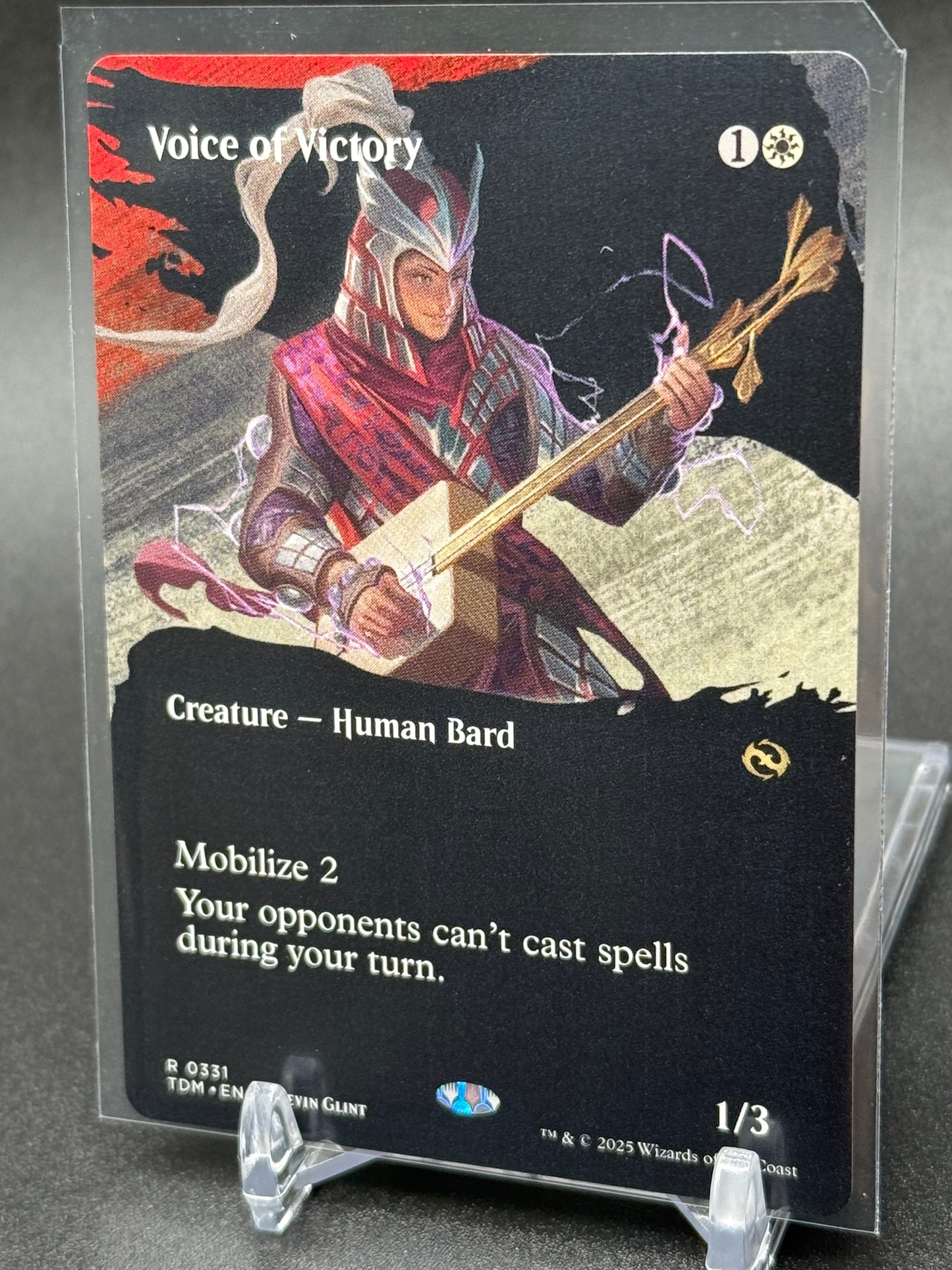 Voice of Victory (Borderless) 0331 - Magic the Gathering Tarkir Dragonstorm