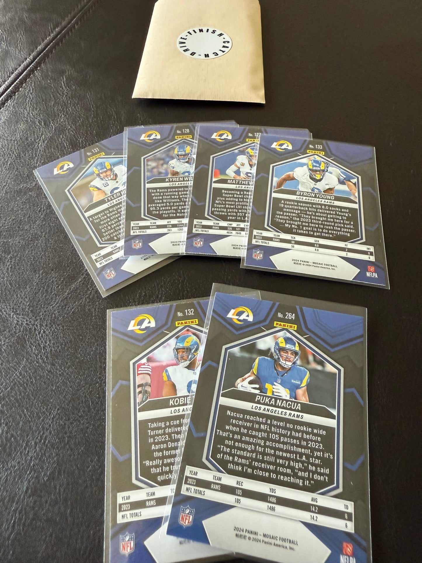 2024 Panini Mosaic Collection -LOS ANGELES RAMS Team Cards