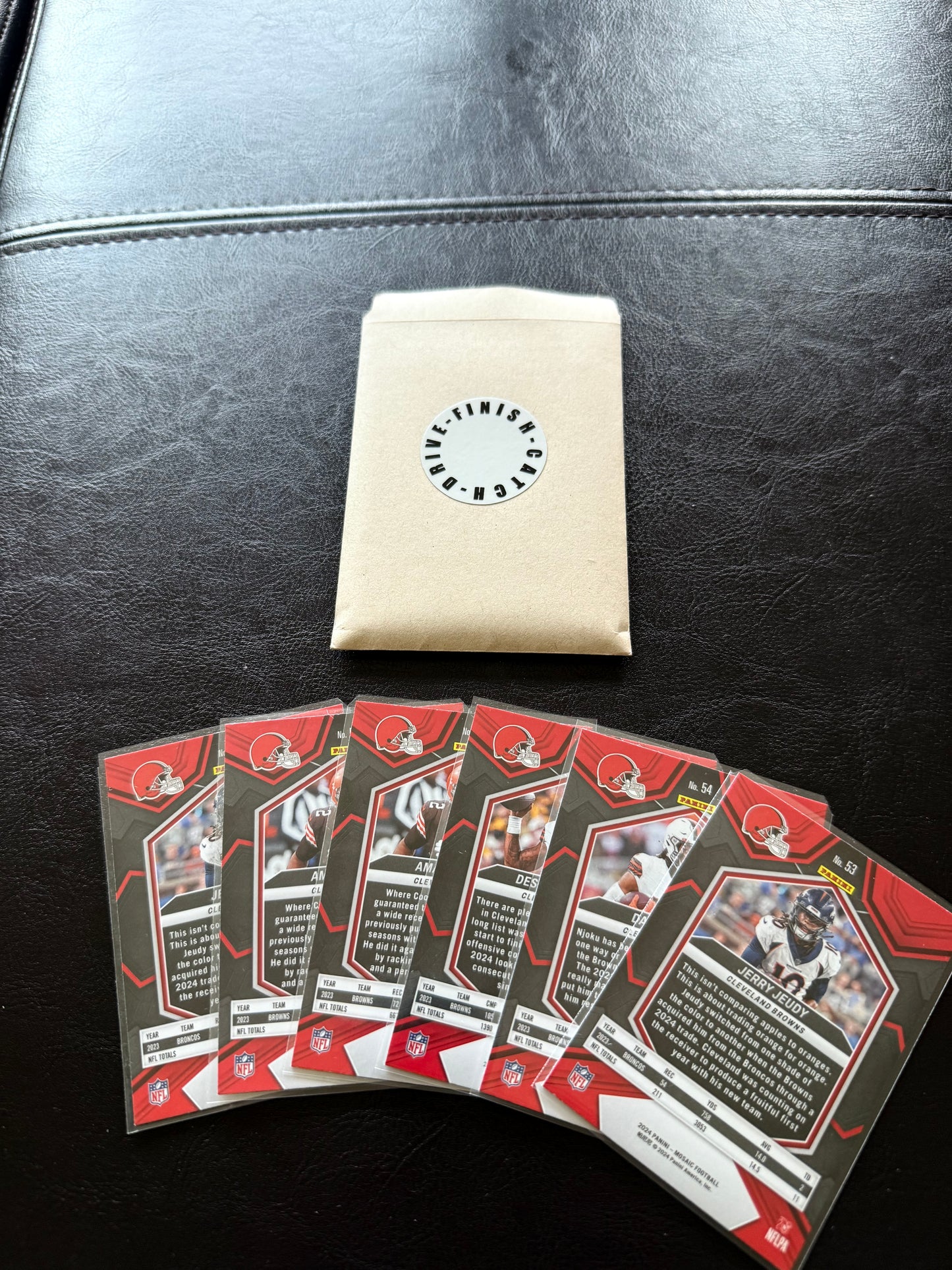 2024 Panini Mosaic Collection - CLEVELAND BROWNS Team Cards