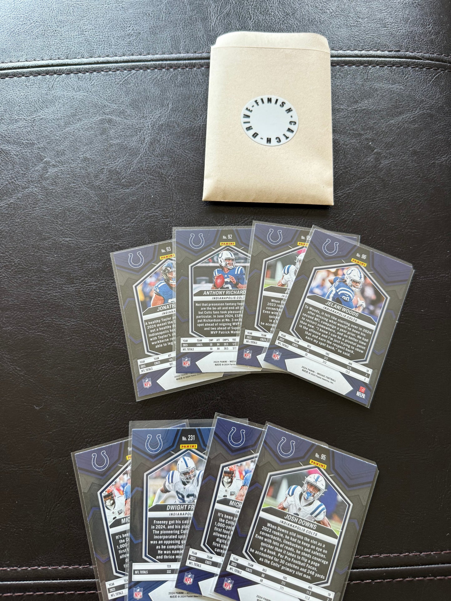 2024 Panini Mosaic Collection - INDIANAPOLIS COLTS Team Cards