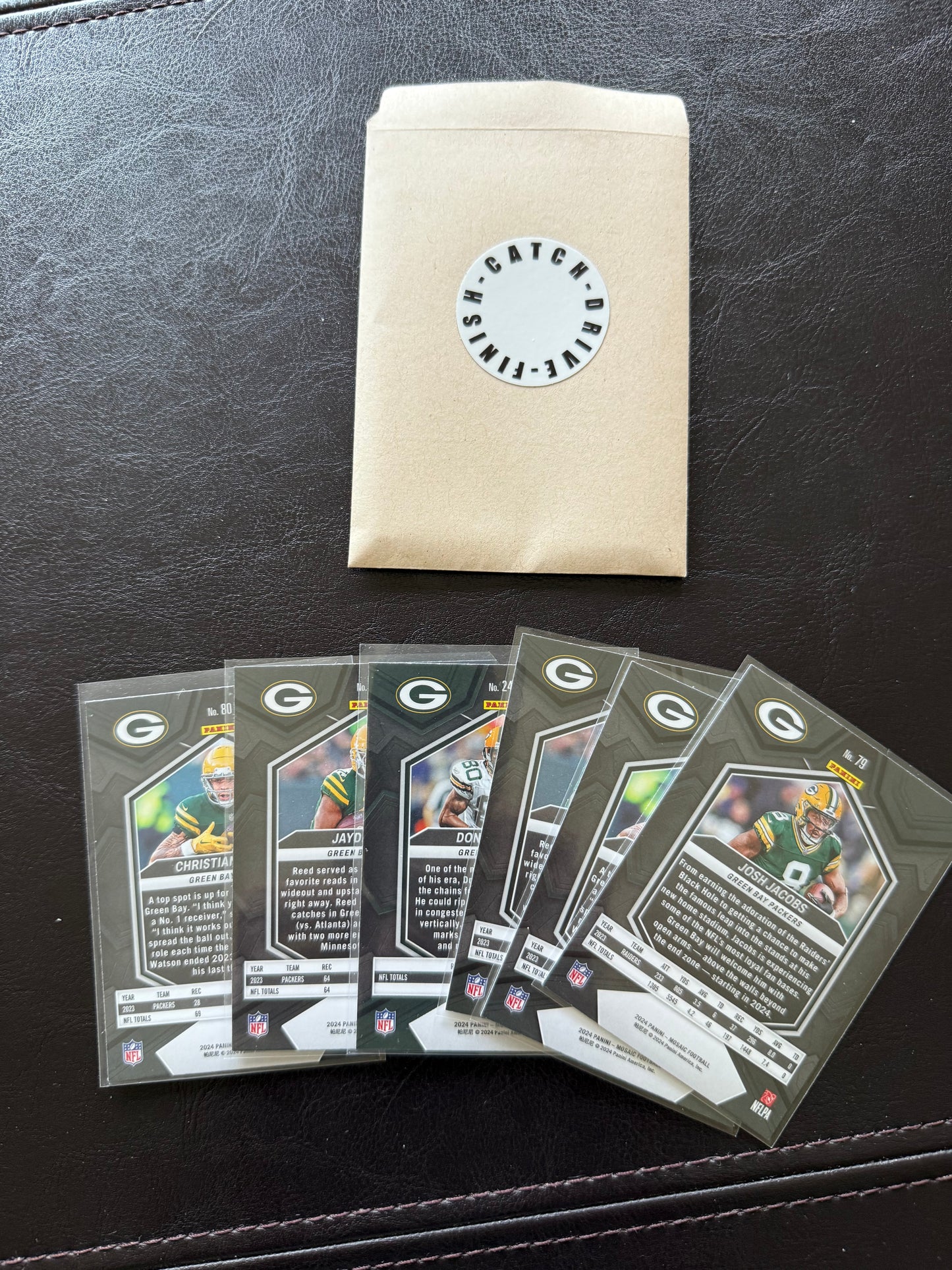 2024 Panini Mosaic Collection - GREEN BAY PACKERS Team Cards
