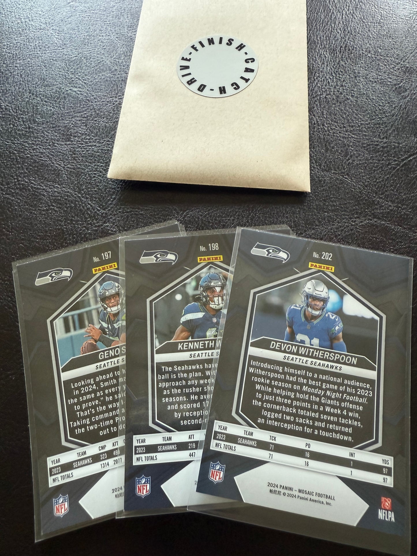 2024 Panini Mosaic Collection - SEATTLE SEAHAWKS Team Cards