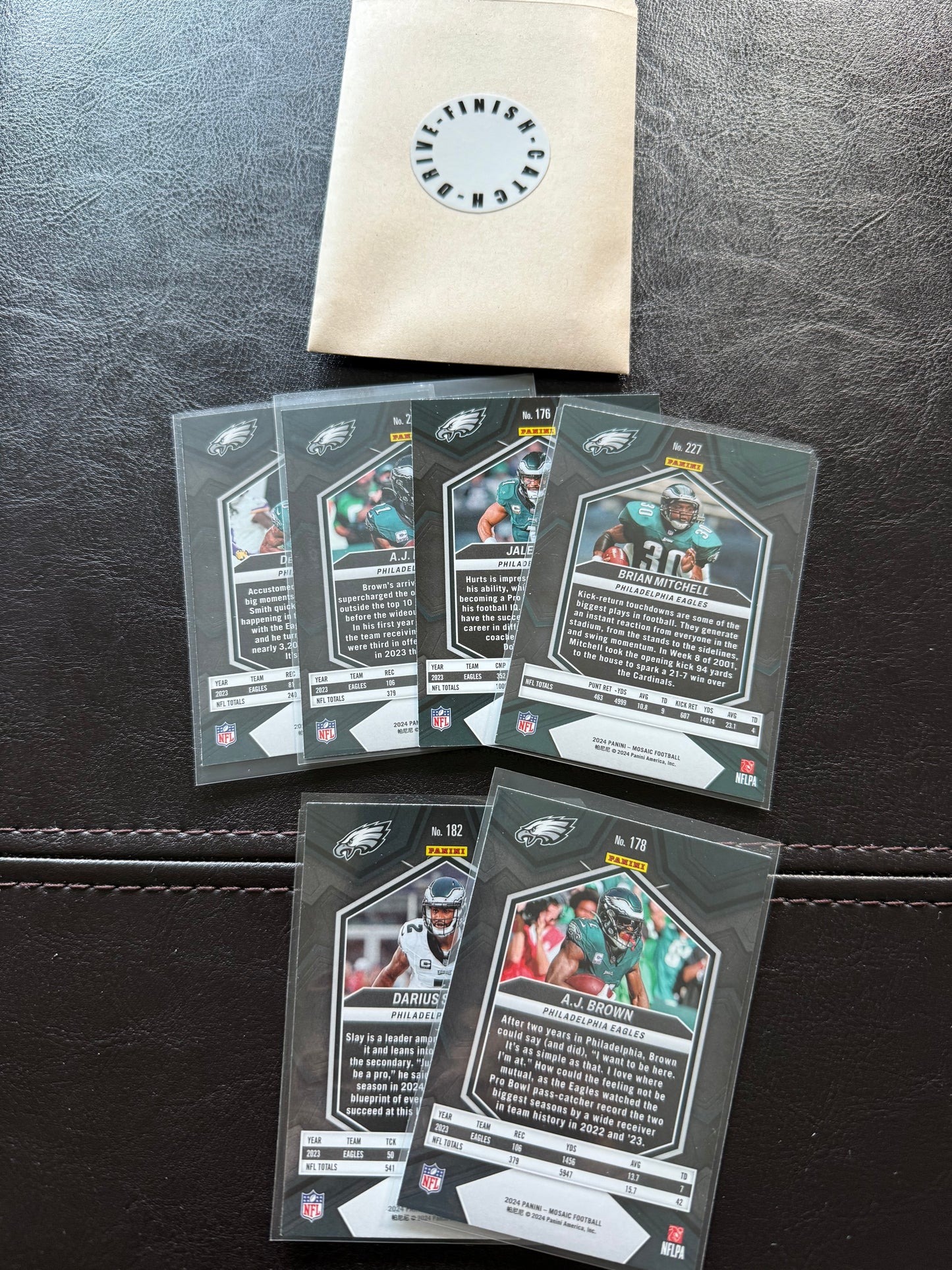 2024 Panini Mosaic Collection - PHILADELPHIA EAGLES Team Cards