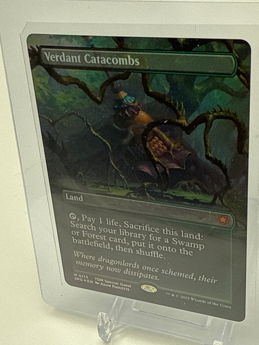 Verdant Catacombs 0113 SPG - Magic the Gathering Tarkir Dragonstorm **Foil**