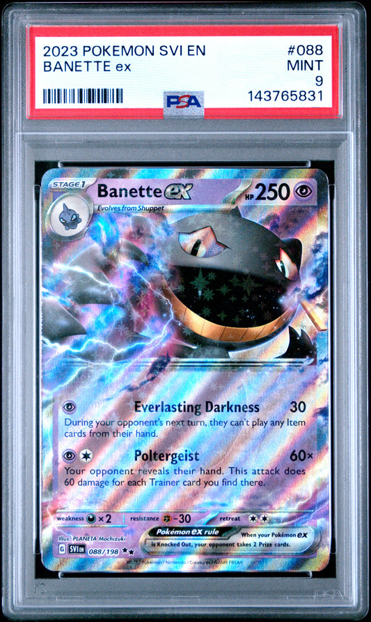 2023 POKEMON SVI EN-SCARLET & VIOLET #088 BANETTE EX