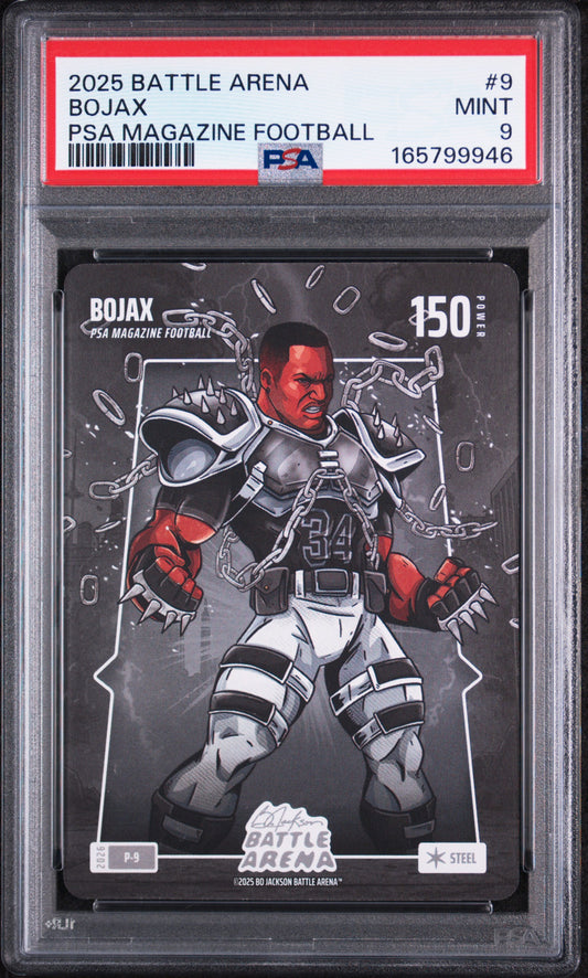 2025 Bo Jackson Battle Arena Promos #9 Bojax Psa Magazine Football