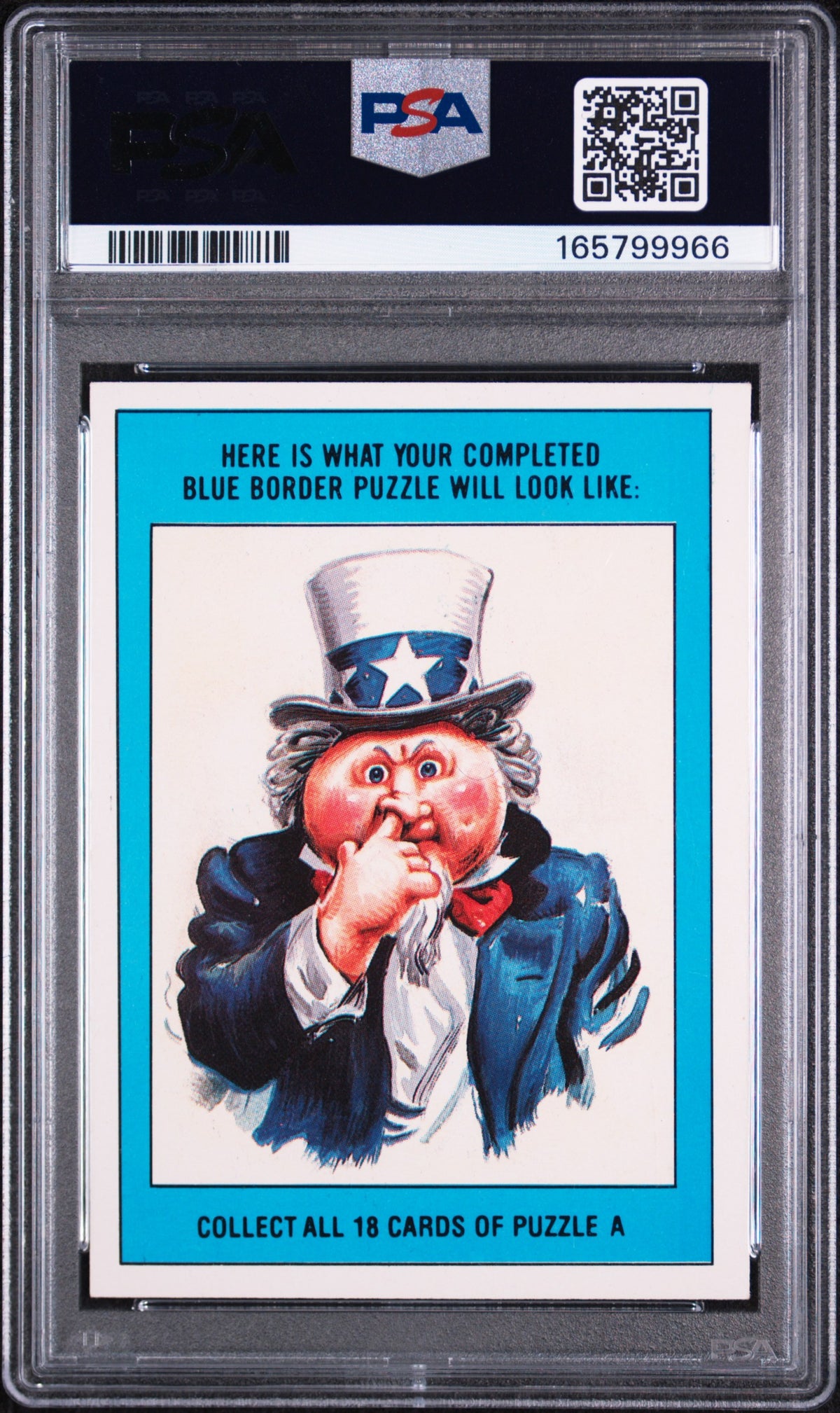 1986 GARBAGE PAIL KIDS STICKERS 87a HOT HEAD HARVEY WITH COPYRIGHT