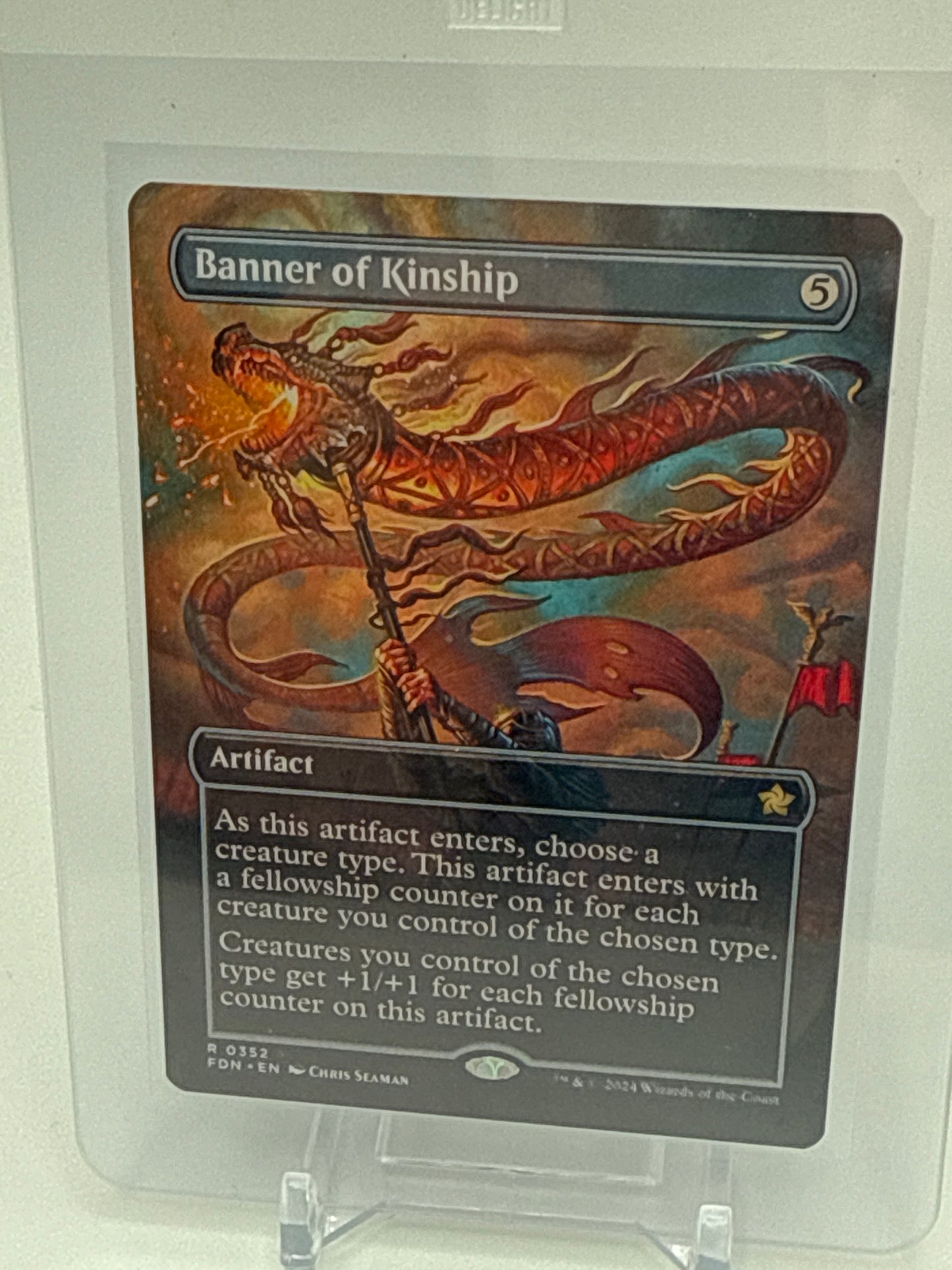 Banner of Kinship 0352  Magic The Gathering Foundations