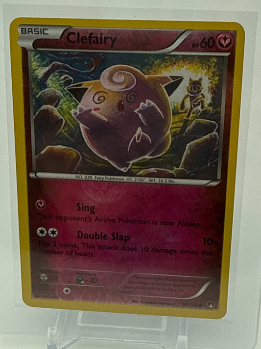 Pokemon Card - Clefairy Reverse Holo 81/122