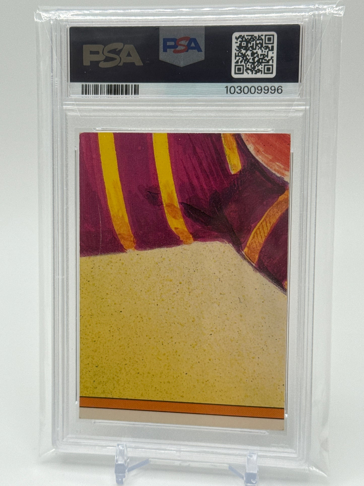 TOOTHIE RUTHIE - GARBAGE PAIL KIDS STICKERS #203a  1986 SERIES 5 PSA 6