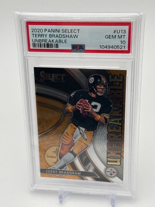 2020 Panini Select Collection - Terry Bradshaw Unbreakable