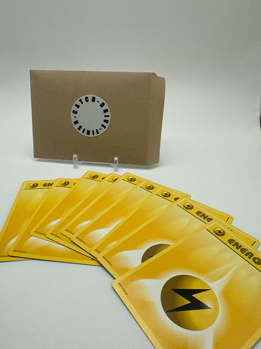 Pokemon Card - Yellow Energy Set (9 Cards) 94/108