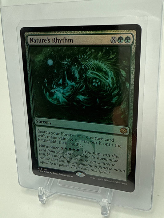 Nature's Rhythm 0150 - Magic the Gathering Tarkir Dragonstorm **Foil**