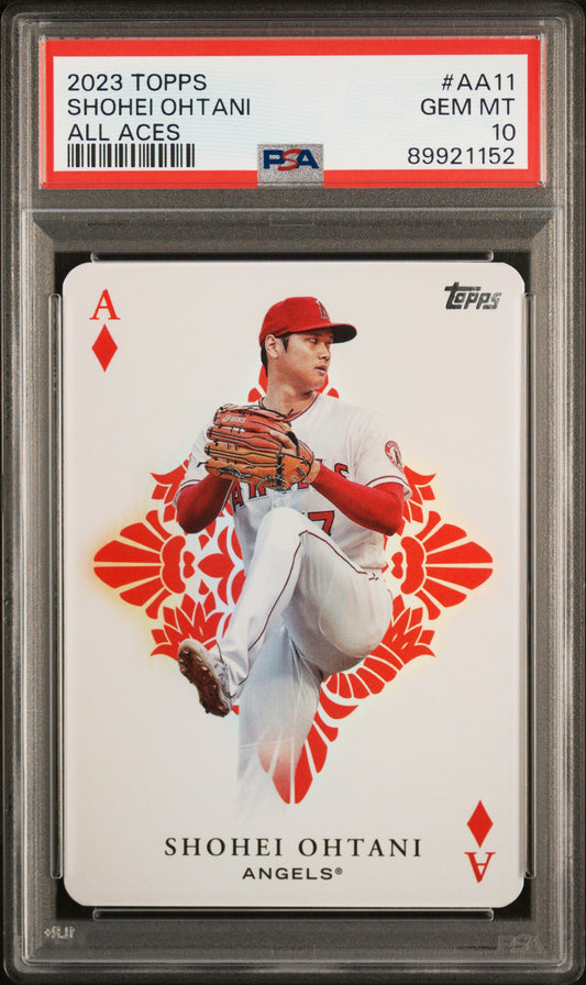 2023 TOPPS ALL ACES SHOHEI OHTANI #AA-11 PSA 10 !! 💎