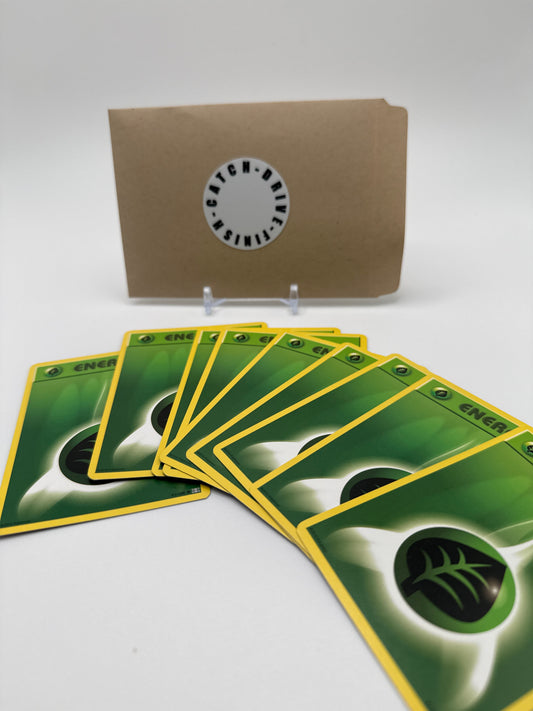 Pokemon Card - Green Energy Set (9 Cards) 91/108