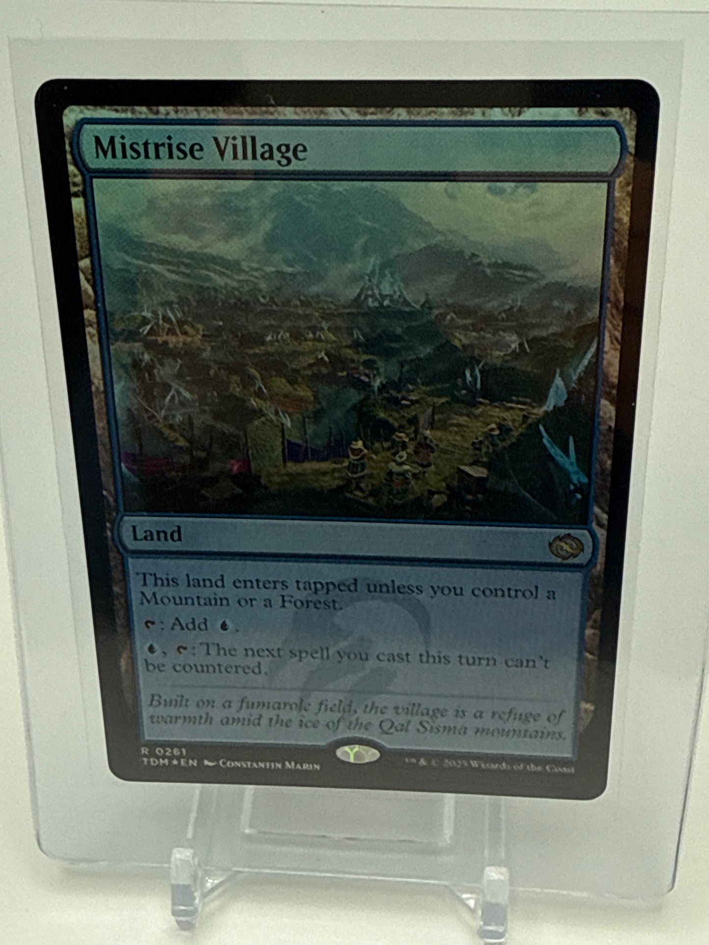 Mistrise Village 0261 Magic the Gathering Tarkir Dragonstorm **Foil**