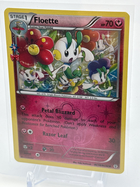 Pokemon Card - Floette Reverse Holo RC18/RC32