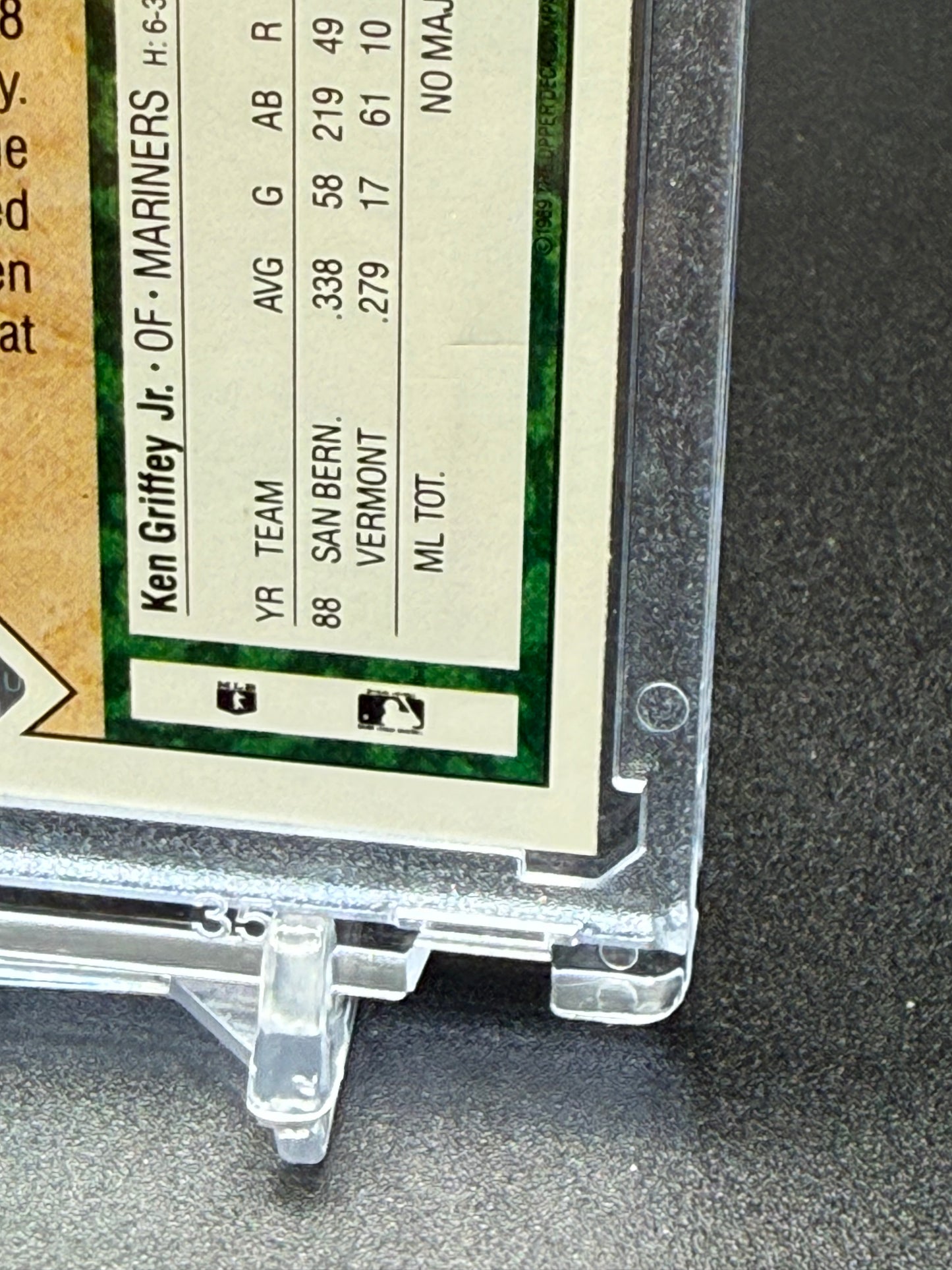 1989 Upper Deck #1 Ken Griffey Jr. RC Rookie Card