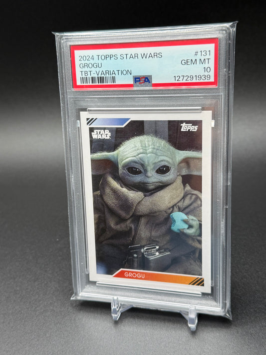 2024 Topps Star Wars "ThrowBack Thursday" - Grogu SP Photo Variation Card #131