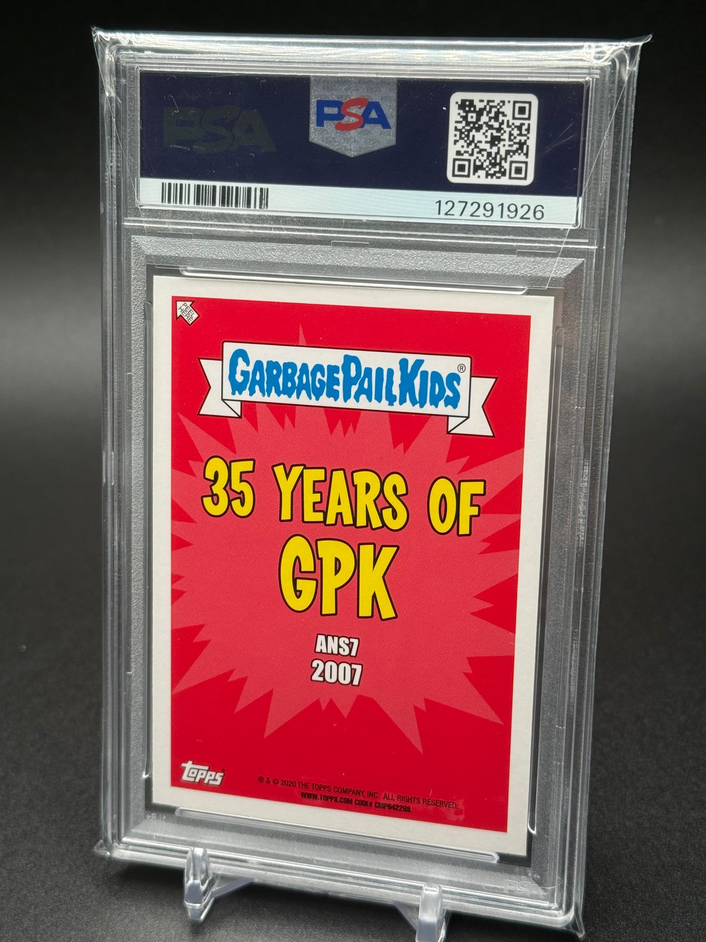 2020 Topps Garbage Pail Kids 35th Anniversary -  Annie-Me #77b PSA 9