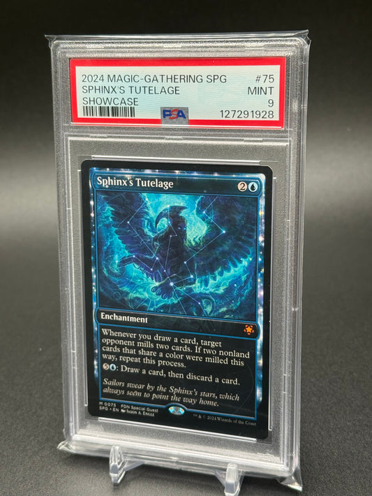 2024 Magic the Gathering, Foundations - Sphinx's Tutelage Showcase SPG #75 PSA 9