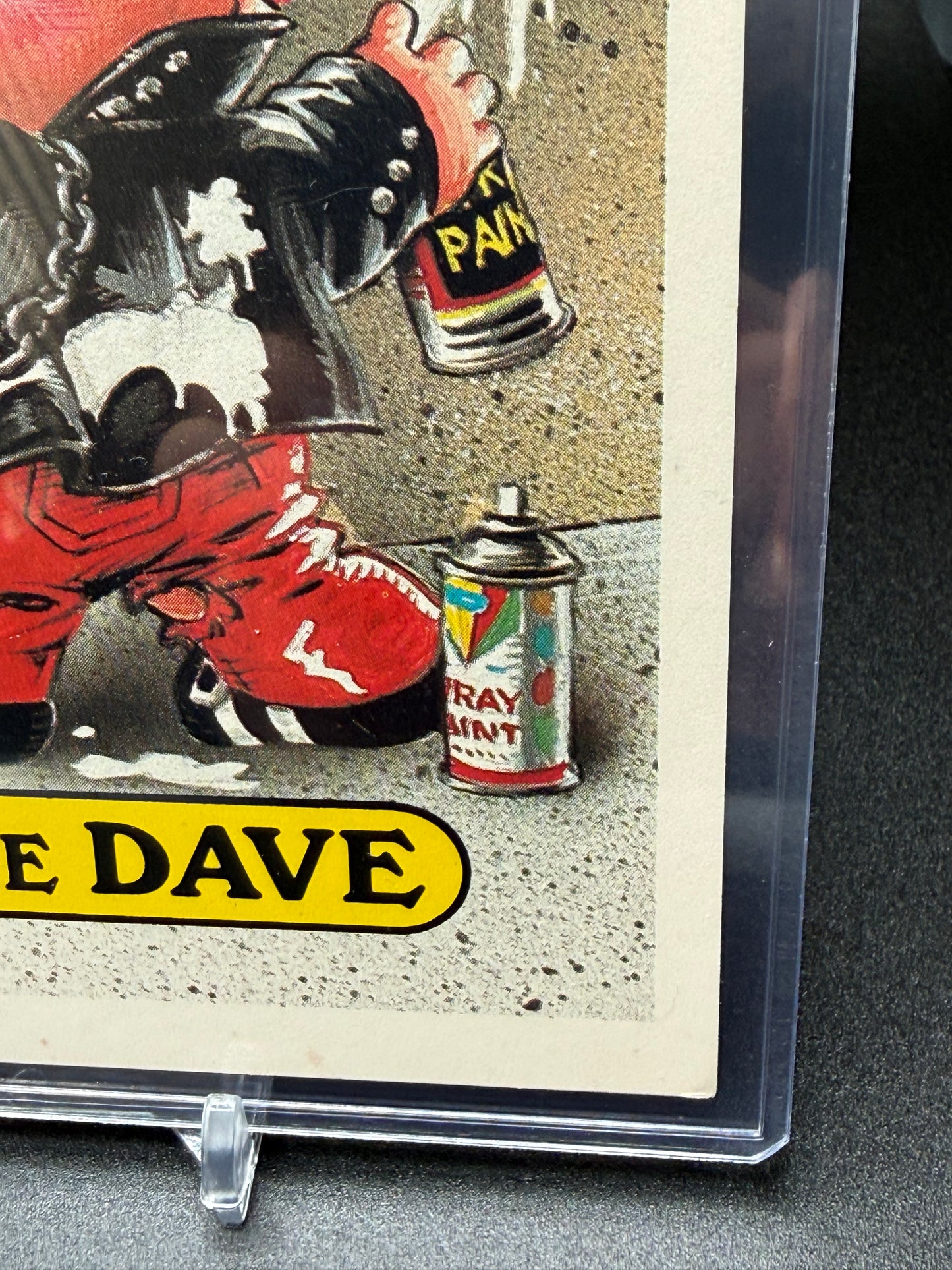 1986 Topps Garbage Pail Kids  Giant -  New Wave Dave #30  5x7