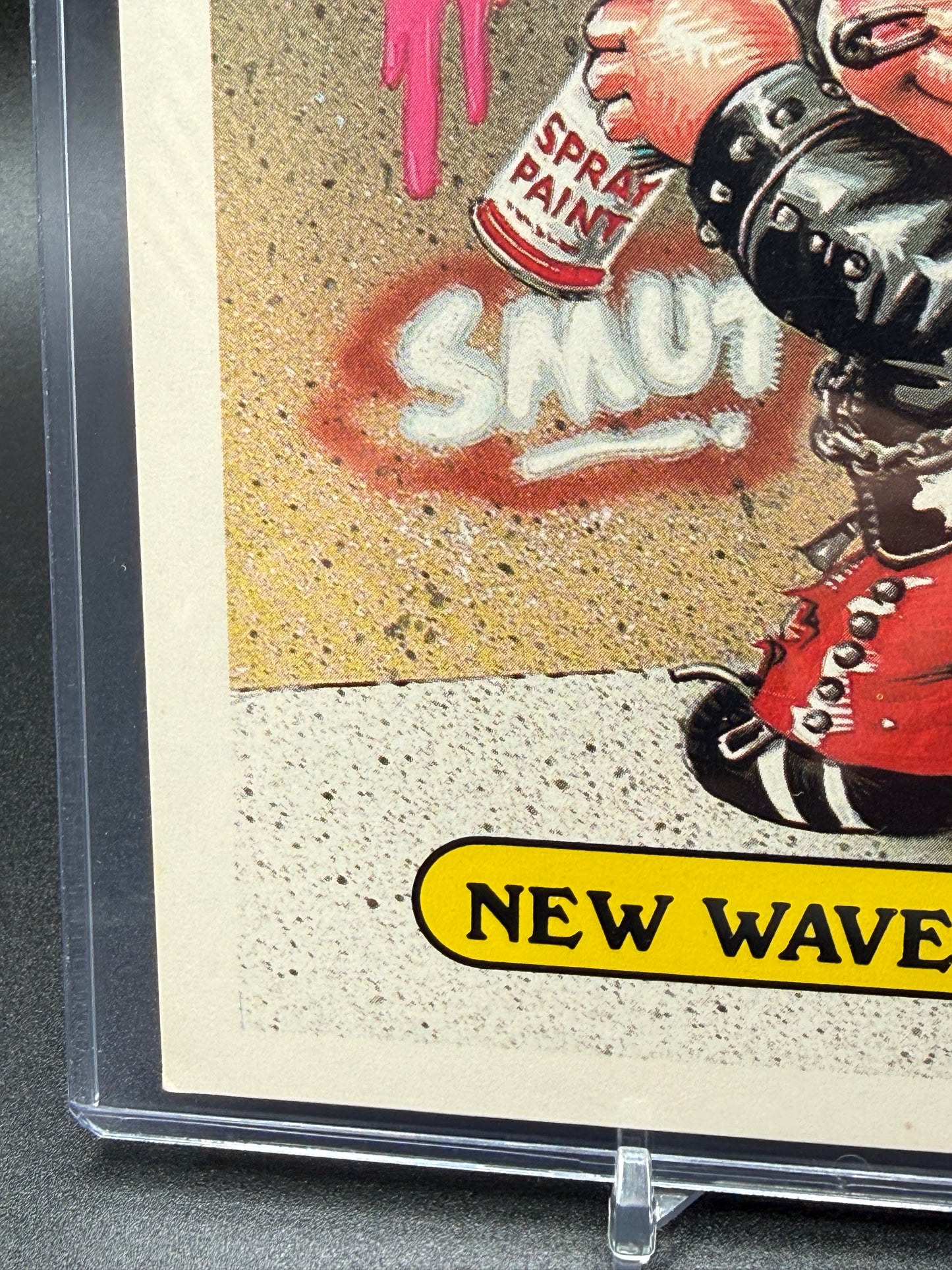 1986 Topps Garbage Pail Kids  Giant -  New Wave Dave #30  5x7