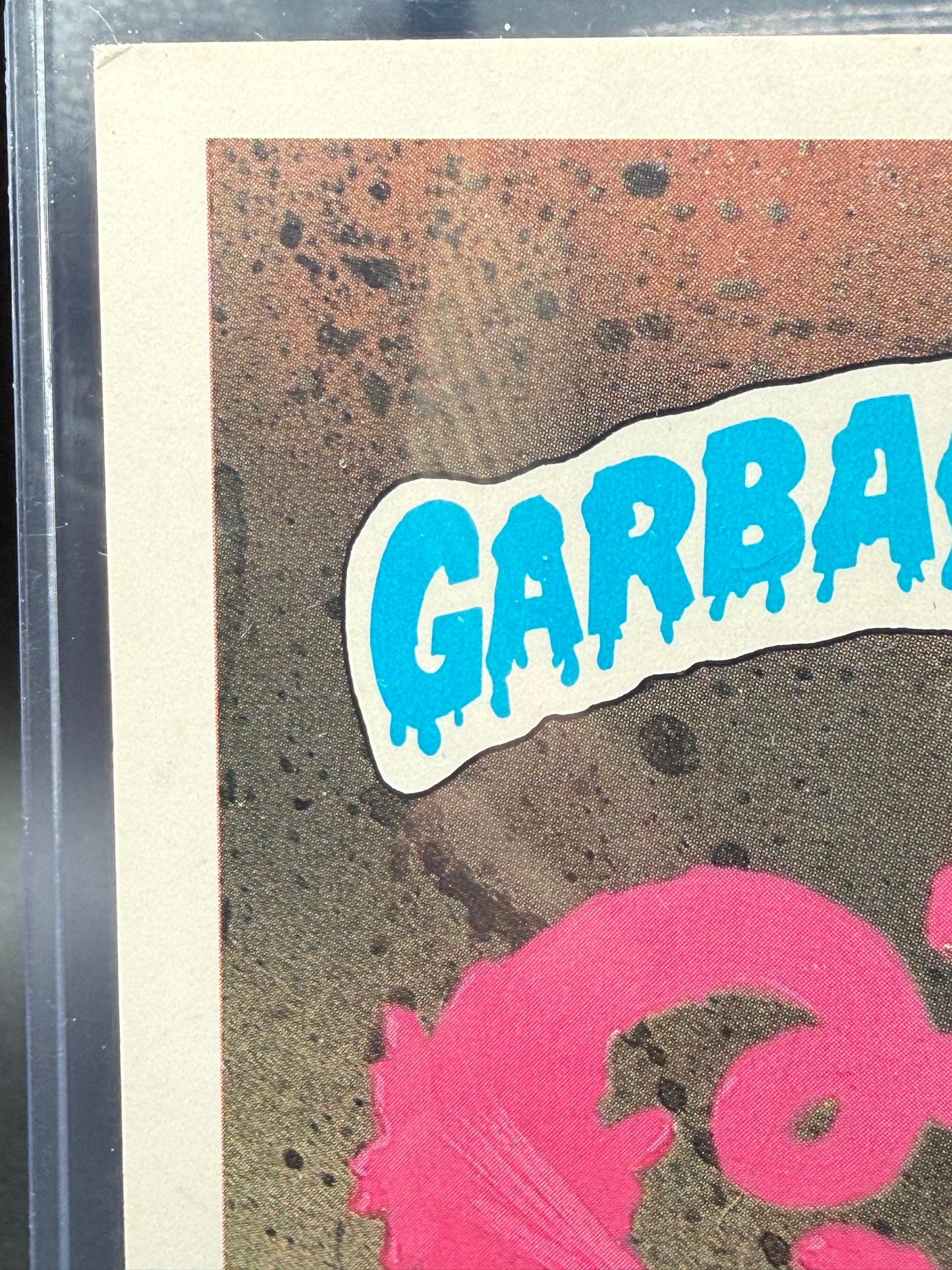 1986 Topps Garbage Pail Kids  Giant -  New Wave Dave #30  5x7