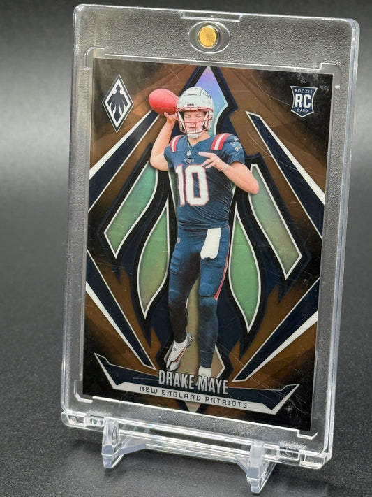 Drake Maye 2024 Phoenix Bronze Fade /125 #179 Rookie RC