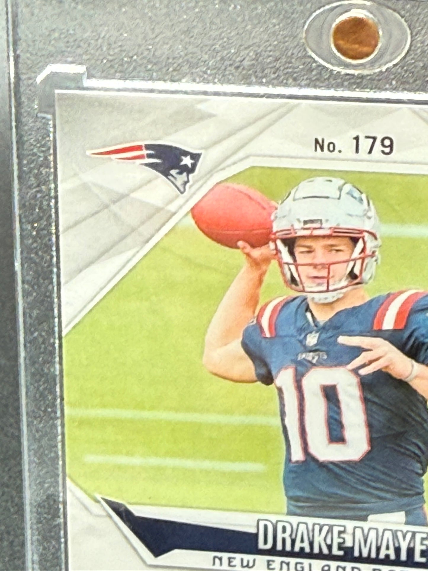 Drake Maye 2024 Phoenix Bronze Fade /125 #179 Rookie RC