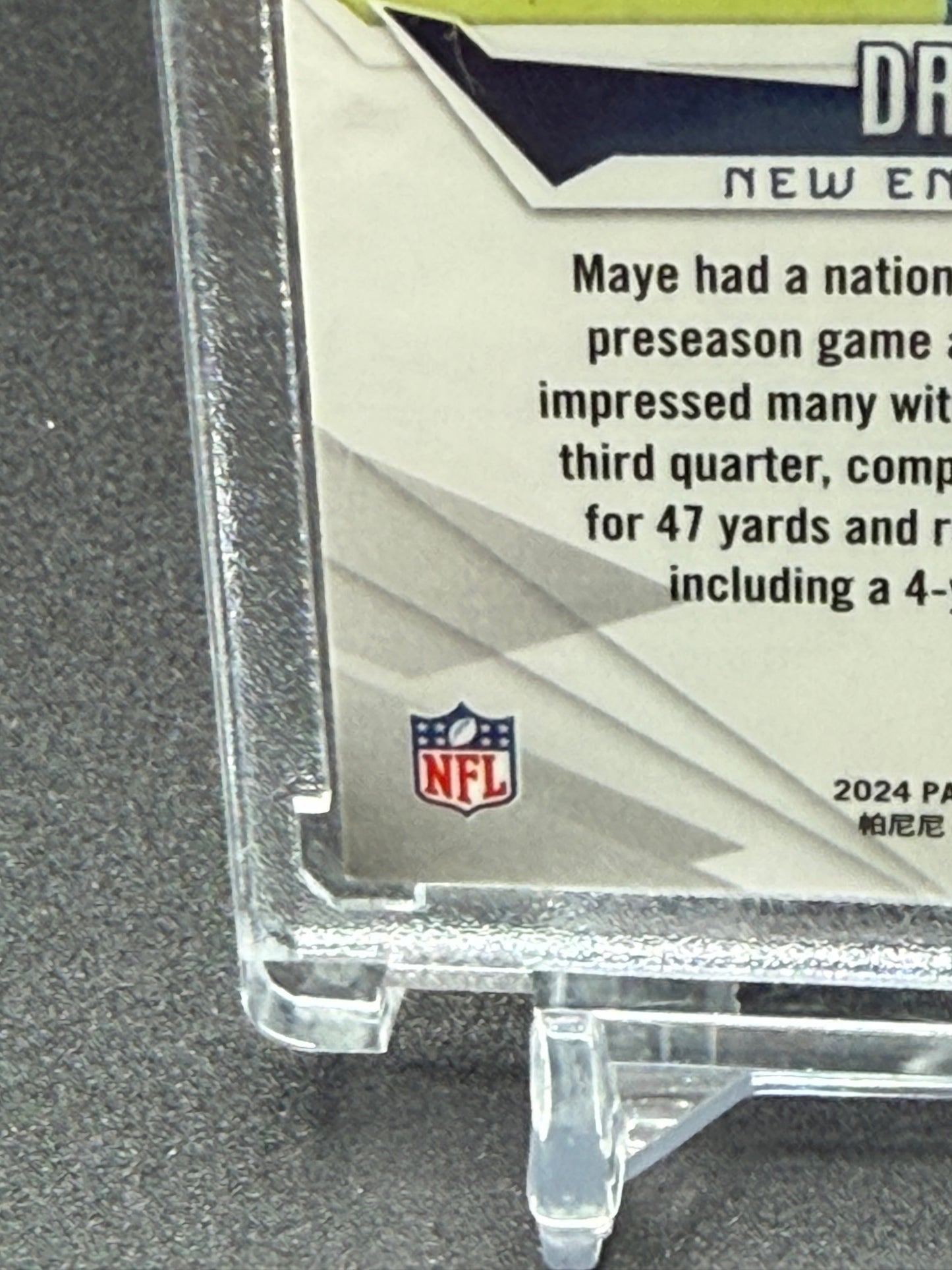 Drake Maye 2024 Phoenix Bronze Fade /125 #179 Rookie RC