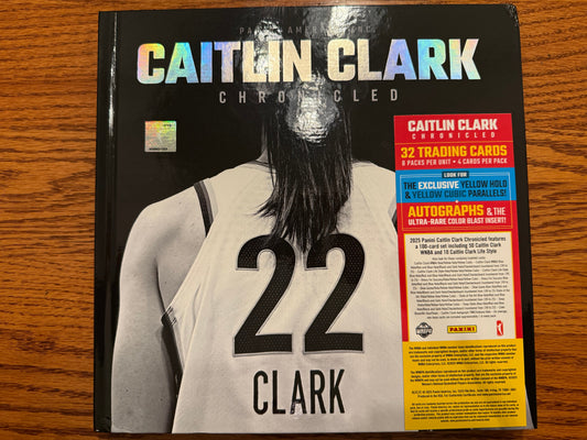 2025 Panini Caitlin Clark Chronicles Book  **BOOK ONLY**