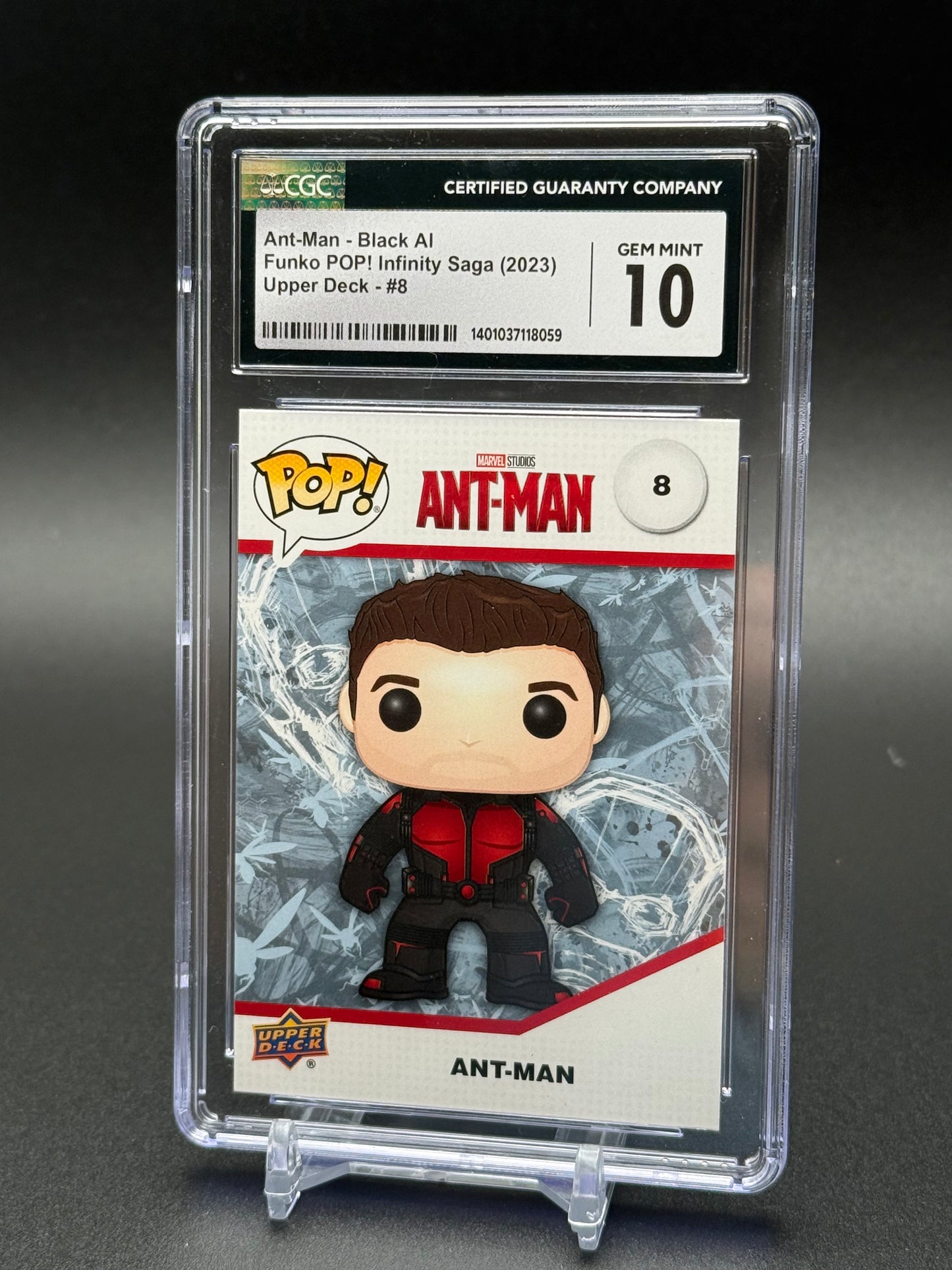 2023 Upper Deck Funko POP! Marvel Infinity Saga  - Ant-Man-Black AI #8