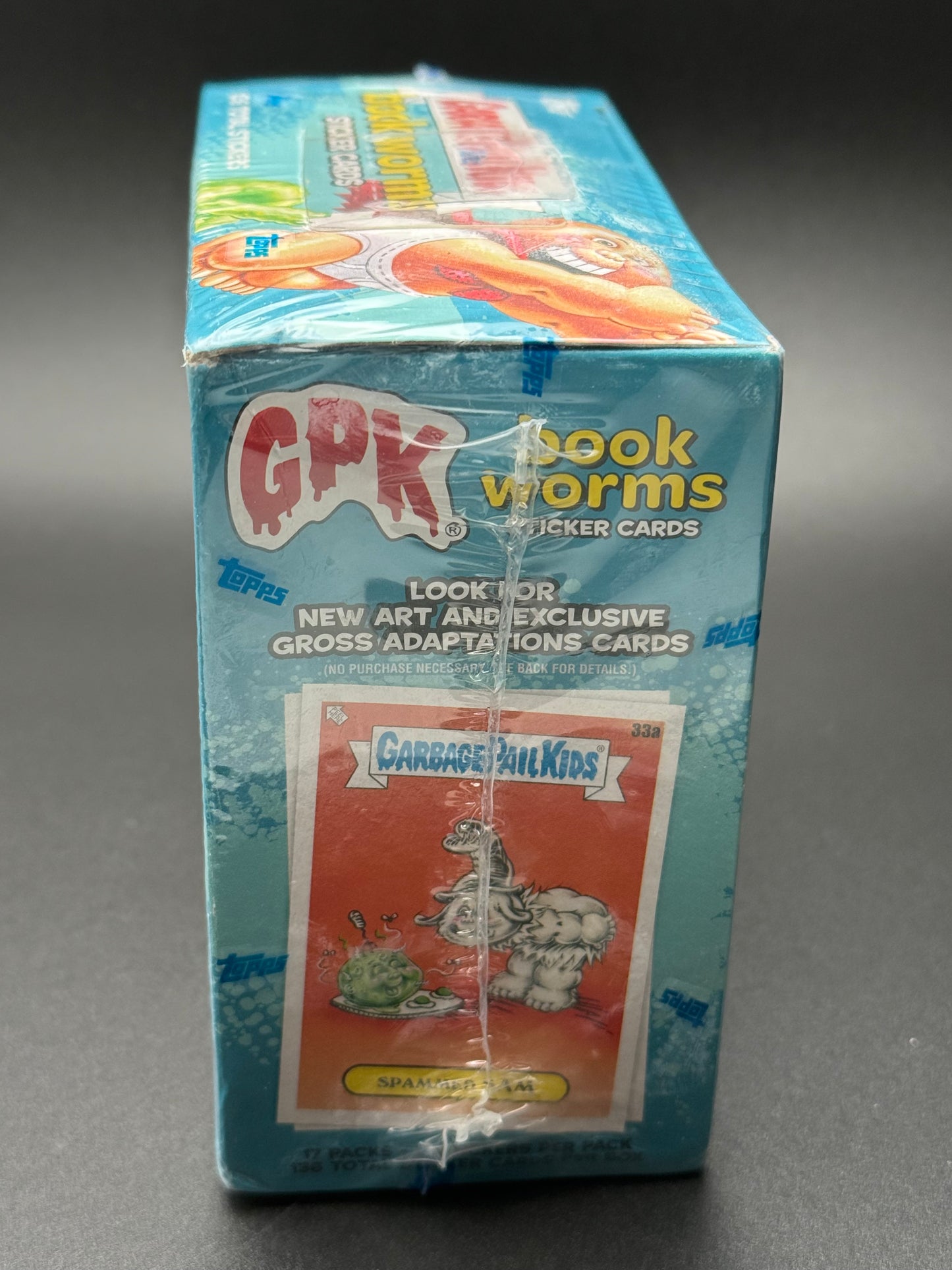 GPK 2022 Book Worms Sticker Cards Topps Garbage Pail Kids Mega Box 136 Stickers
