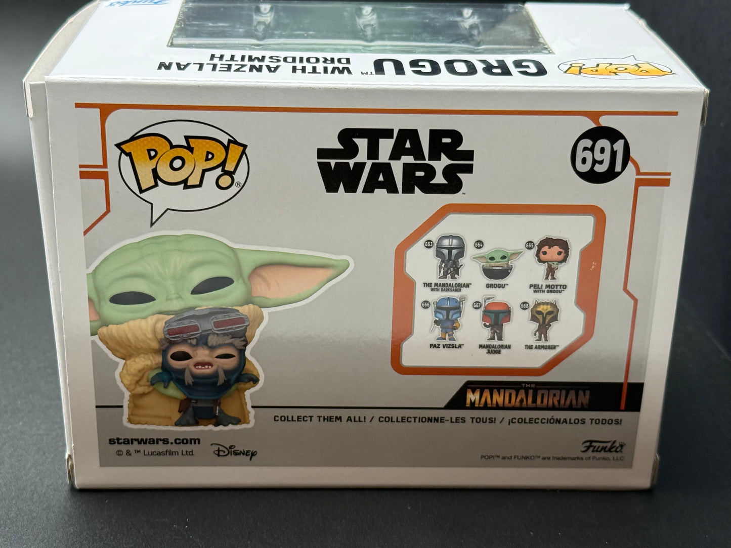 2024 Funko POP!  Amazon Exclusive - Grogu with Anzellan Droidsmith #691