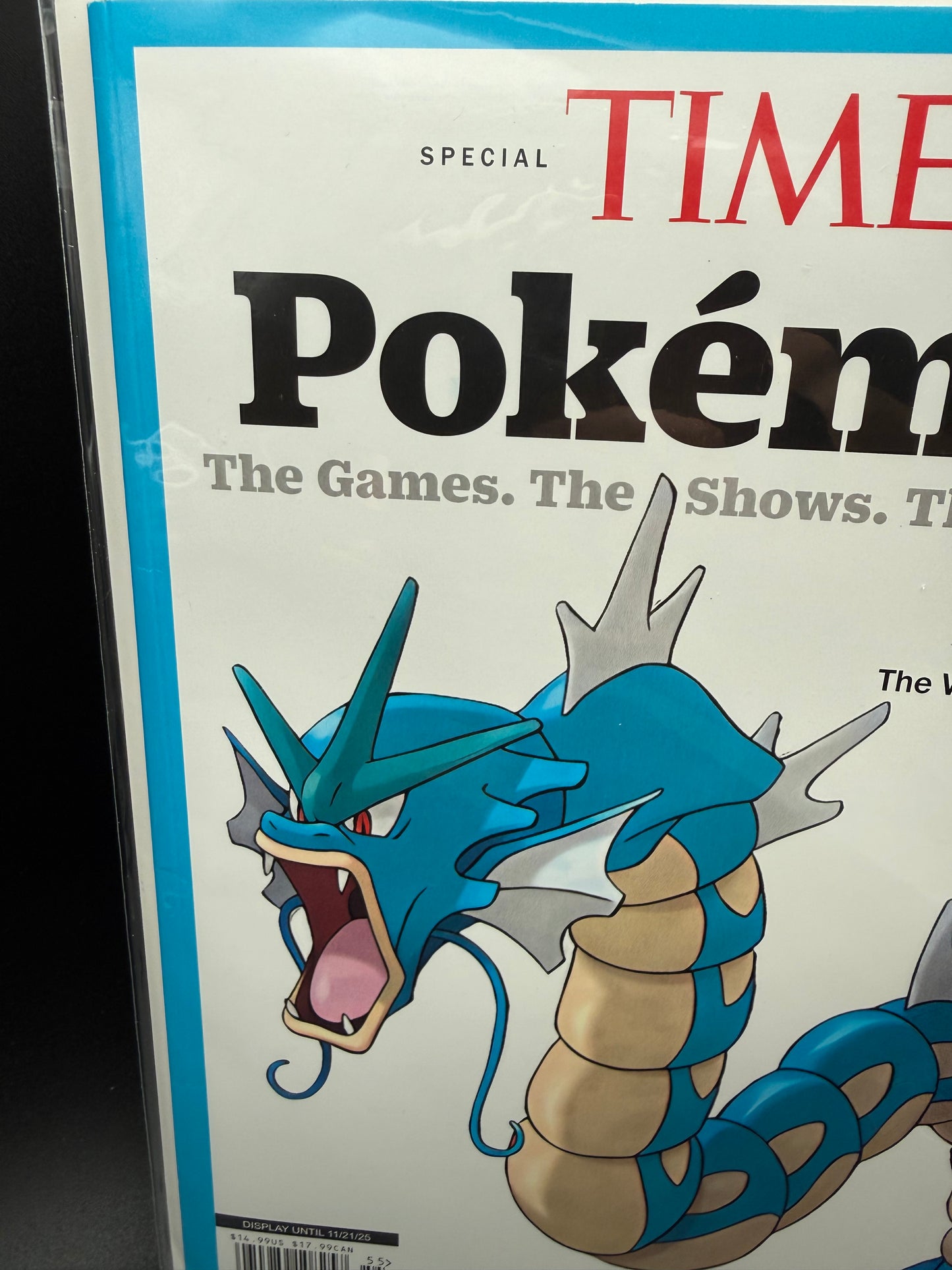 2025 Time Magazine Special Edition Pokemon Gyrados
