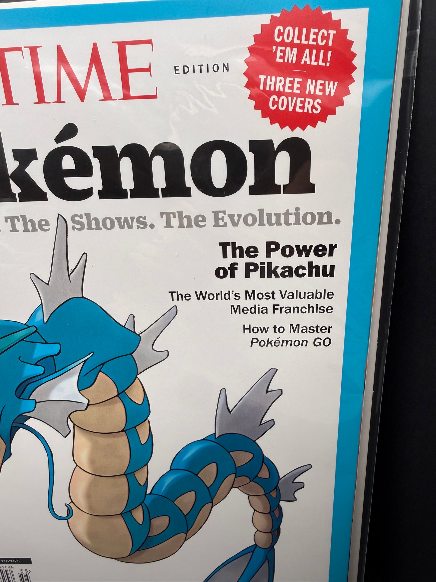 2025 Time Magazine Special Edition Pokemon Gyrados